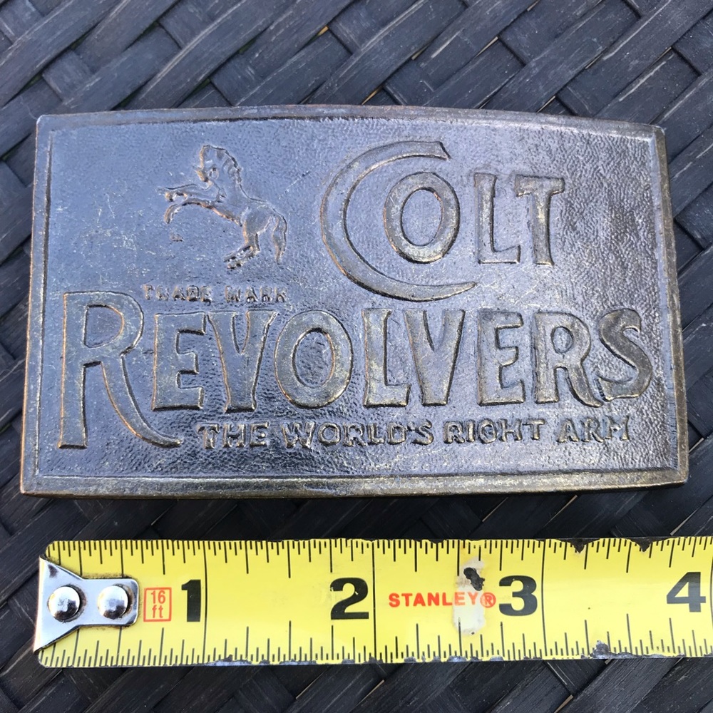 Colt Revolvers 🔫 belt buckle